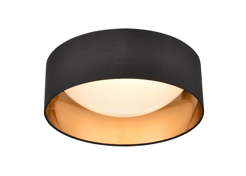 Rosata 1-Light Flushmount Ceiling Light Burnished Gold