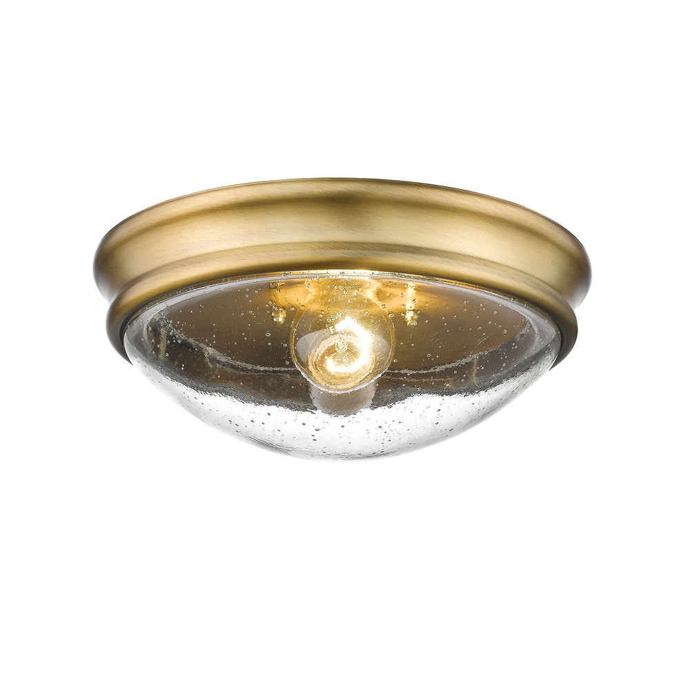 1-Light Flushmount Ceiling Light Heirloom Bronze