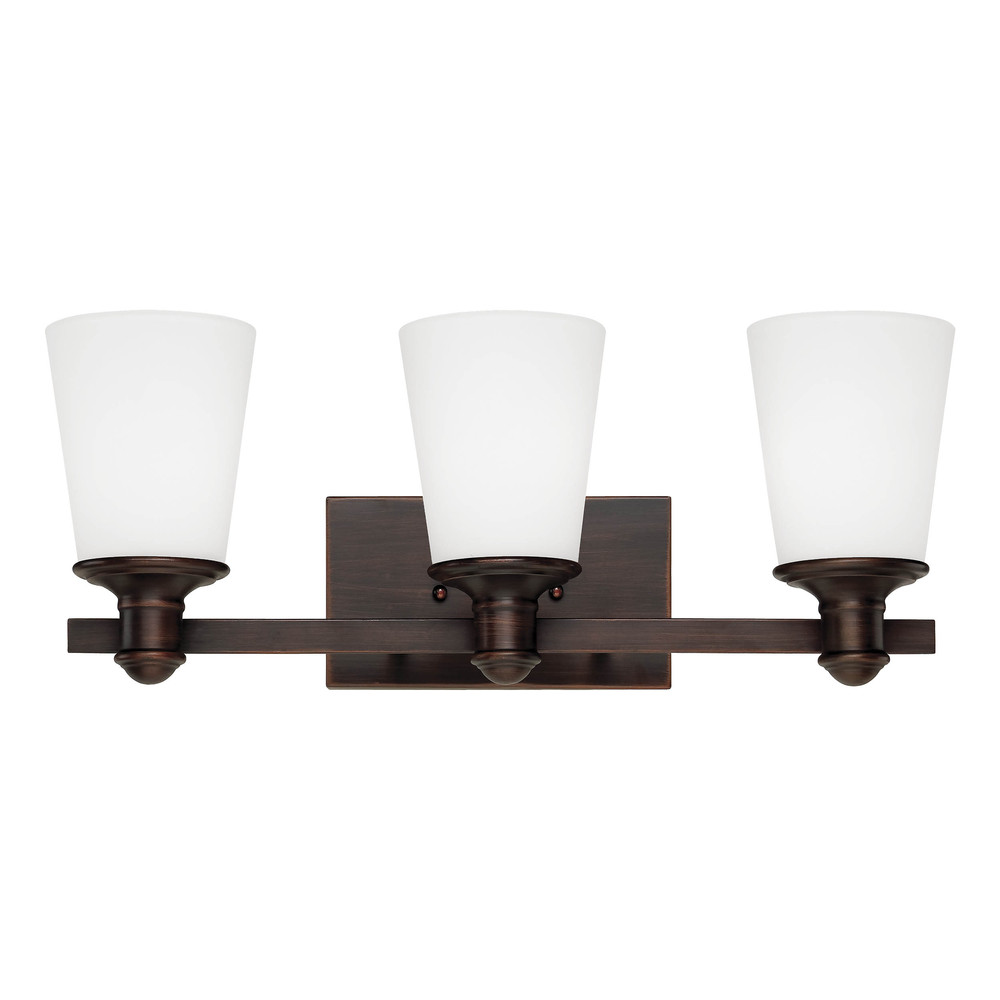 Cimmaron 3-Light Vanity Rubbed Bronze