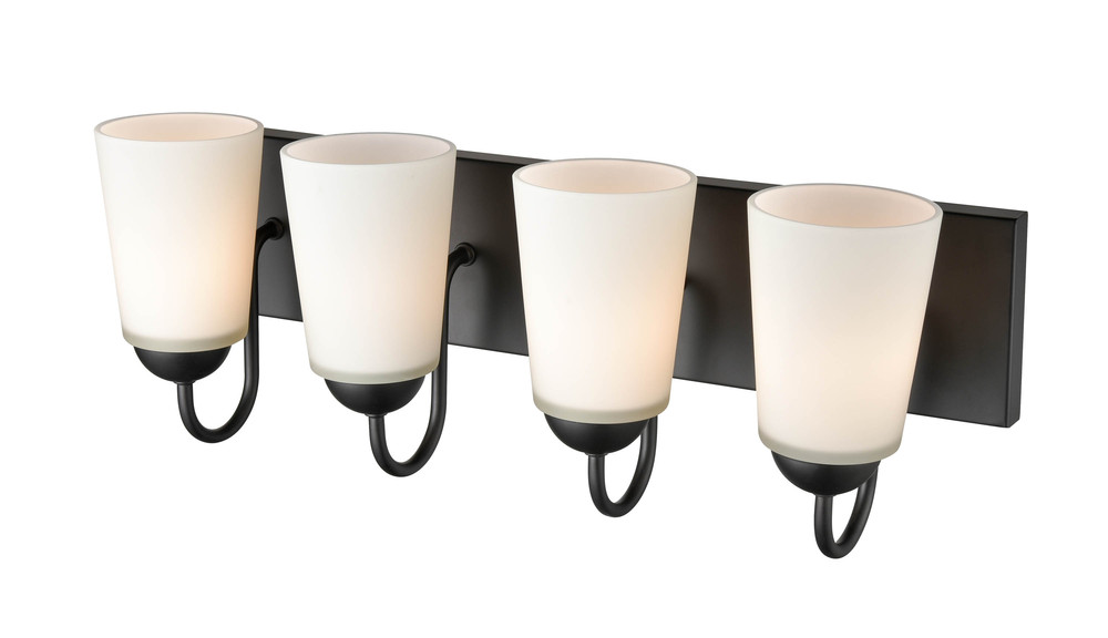 Ivey Lake 4-Light Vanity Matte Black