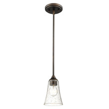 Millennium 1461-RBZ - Natalie 1-Light Mini-Pendant light Rubbed Bronze