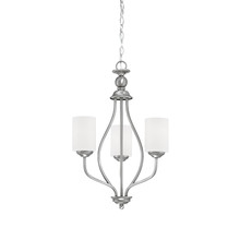 Millennium 3053-BPW - Lansing 3-Light Chandelier Ceiling Light Brushed Pewter