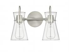 Millennium 21002-BN - Camellia 2-Light Vanity Brushed Nickel