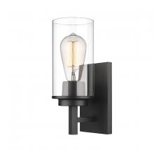 Millennium 493001-MB - Janna 1-Light Wall Sconce Matte Black