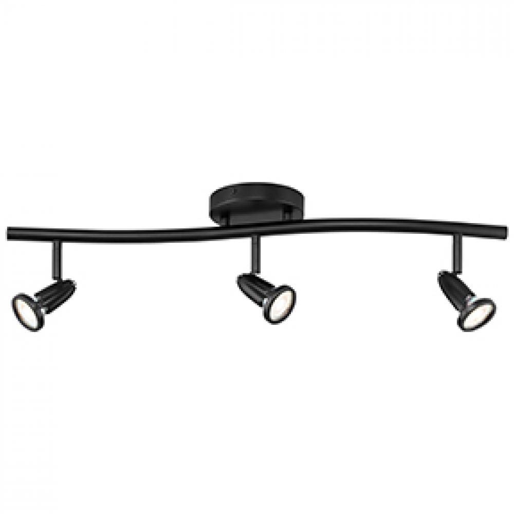 3 Light LED Semi-Flush Spotlight