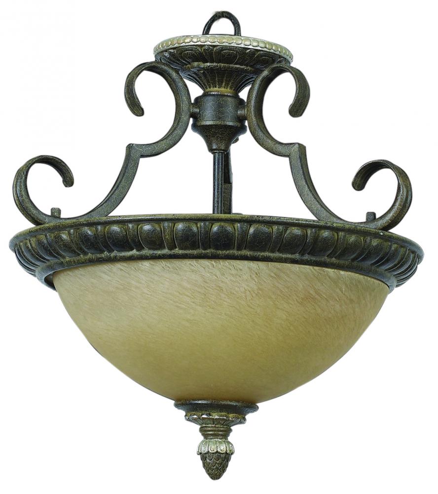 Bowl Semi-Flush Mount