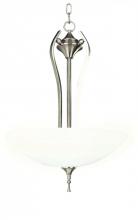 Yosemite Lighting 1351-3SN - Nickel Up Pendant