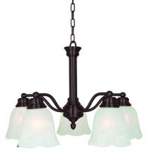 Yosemite Lighting 92135R-5VB - Bronze Down Chandelier