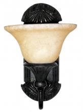 Yosemite Lighting F023B01SB - Black Bathroom Sconce