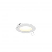 Dals 5003-CC-V-WH - Multi CCT Slim Round Recessed Panel Light - universal 120V-347V, 0-10V dimming