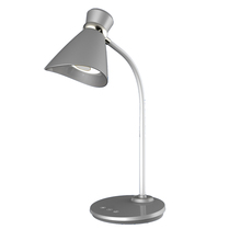 Dainolite 132LEDT-SV - 6W LED Desk Lamp, Silver Finish