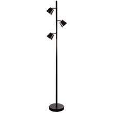 Dainolite 625LEDF-BK - 3 Light LED Floor Lamp, Matte Black Finish