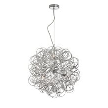 Dainolite BAY-166LP-PC - 6 Light Tubular Pendant, Polished Chrome Finish