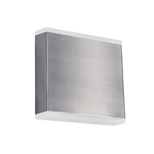 Dainolite EMY-550-5W-SC - 15W LED Wall Sconce, Satin Chrome with Frosted Acrylic Diffuser