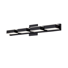 Dainolite VLD-215-4W-MB - 4 Light LED Wall Vanity, Matte Black Finish