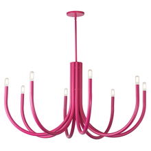 Dainolite WAN-388C-PNK - 8 Light Incandescent Chandelier Pink