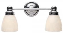 World Imports WI802608 - 2-Light Chrome Bath Sconce