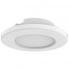 Nuvo 62/1581 - 4 inch; LED Surface Mount Fixture; CCT Selectable 3K/4K/5K; White