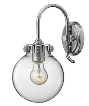 Hinkley 3174CM - Globe Glass Single Light Sconce