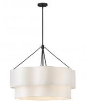 Hinkley 47735BK - Medium Drum Chandelier