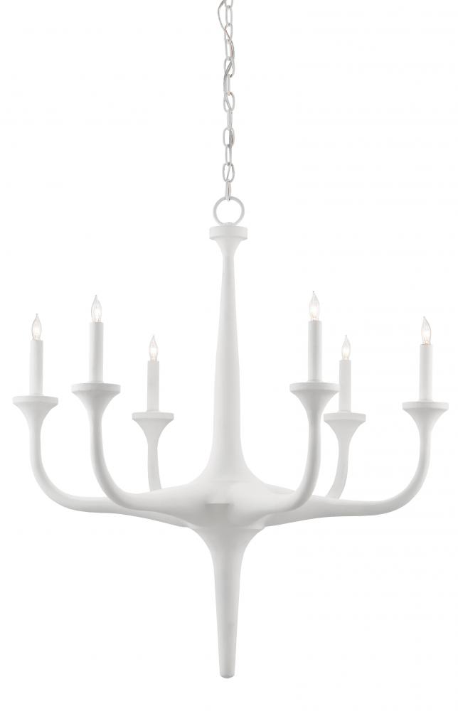 Albion White Chandelier