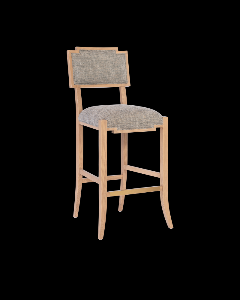 Melanie Blonde Bar Stool, Liller Tortoise